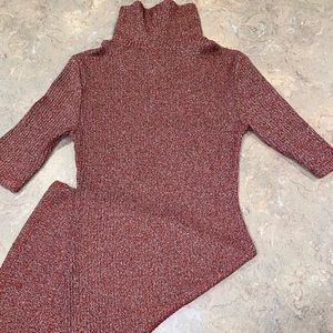 Topshop Midi Sweater Dress